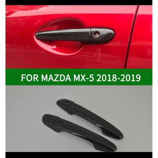 Ốp trang trí tay hõm cửa xe mazda 3, cx-5, mazda 6 mẫu carbon