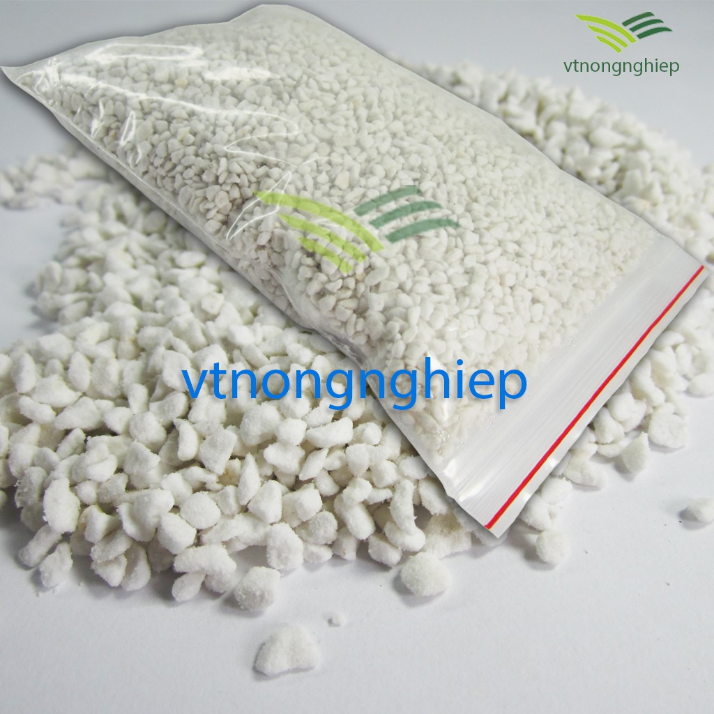 Đá perlite ( đá trân châu) 200(g), khoáng chất tự nhiên, giá thể trộn đất trồng cây, hoa lan, hoa hồng