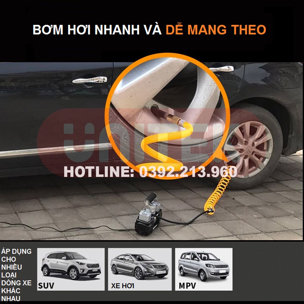 Bơm Công Suất Lớn 280W Chuyên Dụng Cho Ô Tô