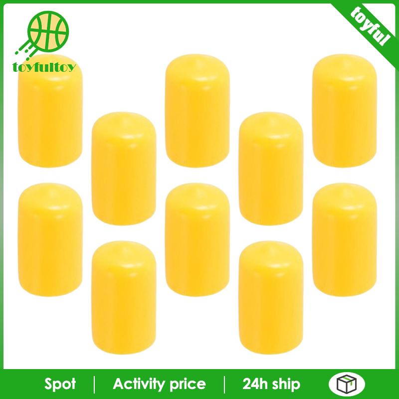 Set 10 Vỏ Bọc Bảo Vệ Đầu Cơ Bida Bằng Cao Su