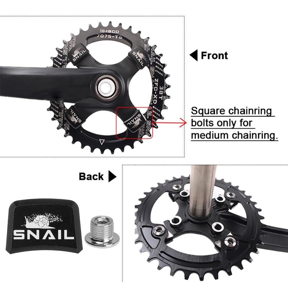 1 / 4 Ốc Vít Hợp Kim Nhôm 7075 Gắn Bánh Xe Đạp Leo Núi Tiện Dụng