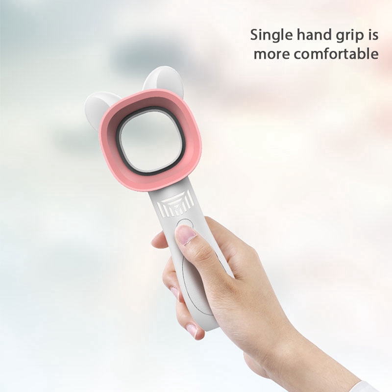 Quạt mini cầm tay thiết kế không cánh kết hợp cổng sạc USB hiện đại | BigBuy360 - bigbuy360.vn