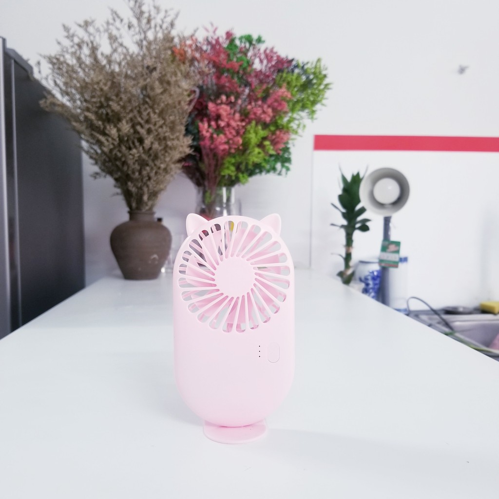 Quạt Cầm Tay Hình Thú Cưng ( Quạt Mini Thú Cưng ) – 3 Cấp Độ Gió , Pin Dùng 5h Liên Tục | BigBuy360 - bigbuy360.vn