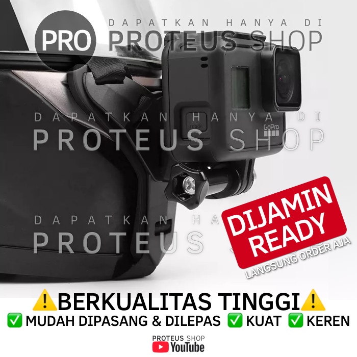 Giảm giá Túi đeo vai HELMET HP ACTION CAM MOUNT GOPRO BRICA YI SJCAM - CAM