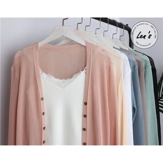 ÁO KHOÁC CARDIGAN MỎNG CỰC ĐẸP