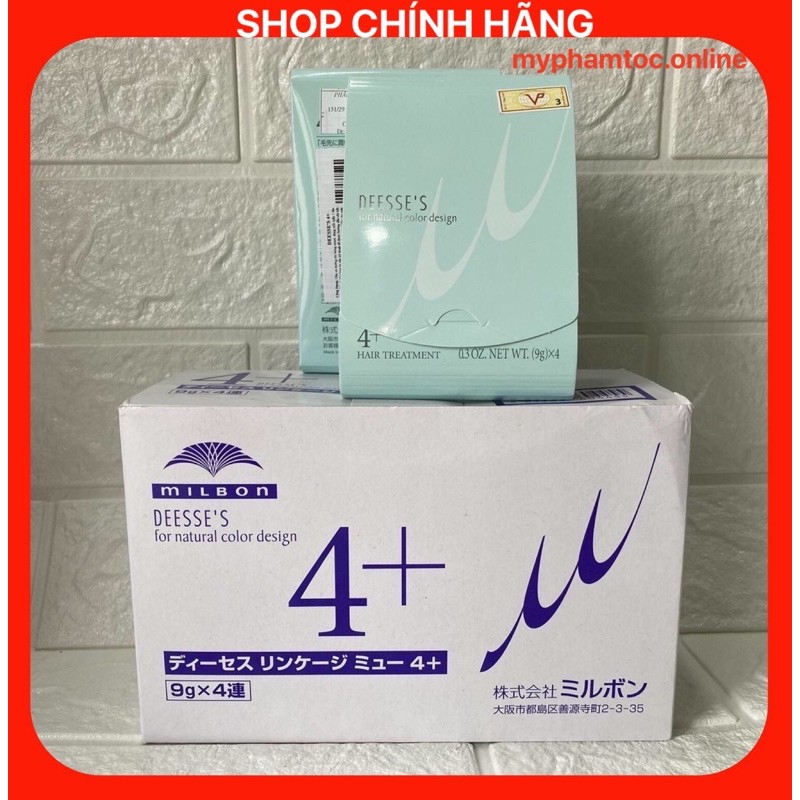 Kem Dưỡng Collagen MILBON DEESSE'S 4+ CAM KẾT CHÍNH HÃNG Ạ!