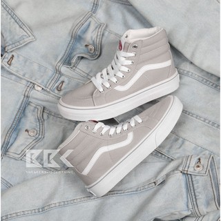 [Hàng cao cấp + Full Box + Tặng Tất] Giày Sk8 grey white