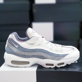 Giày Chính Hãng Nike Air Max 95 trắng xám, size 43 real 2hand,