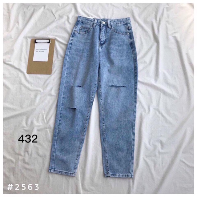 🌸Baggy Jeans Rách 3 Line