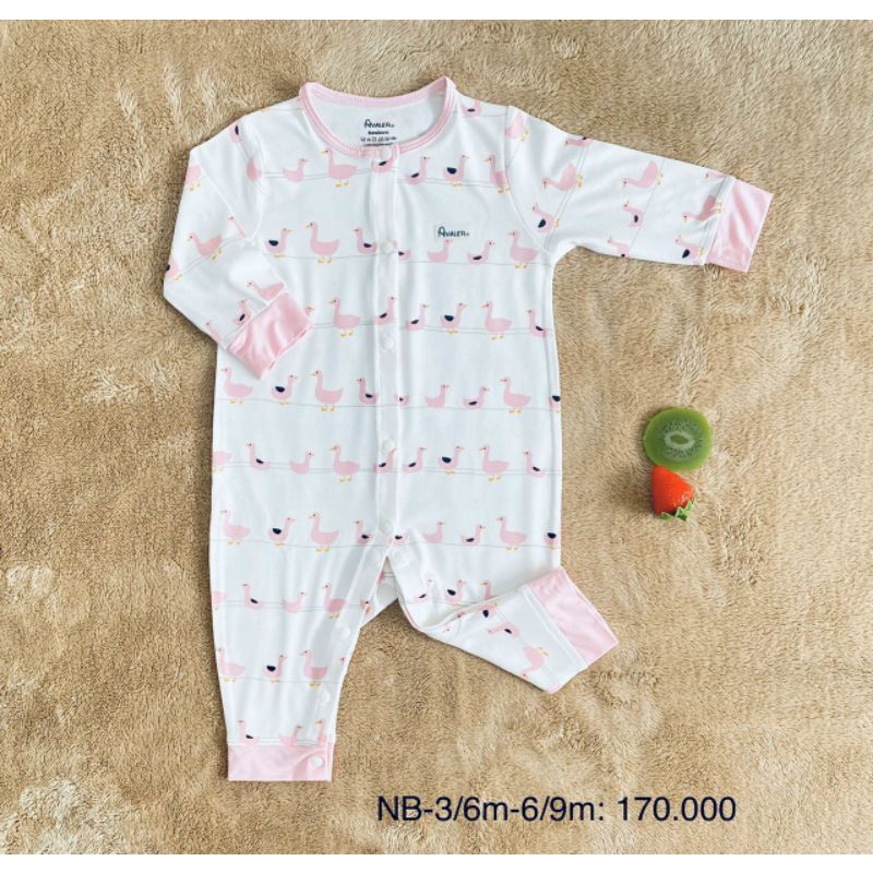 Avaler -  (6 mẫu) Body cài giữa Avaler cho bé 3-9kg