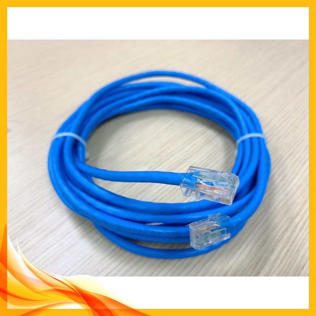 [XẢ KHO] DÂY MẠNG CAT6E Bấm Sẵn 2 đầu 1m 3m 5m 10m 15m 20m 25m 30m 35m 50m - Dây Cáp mạng lan chính hãng