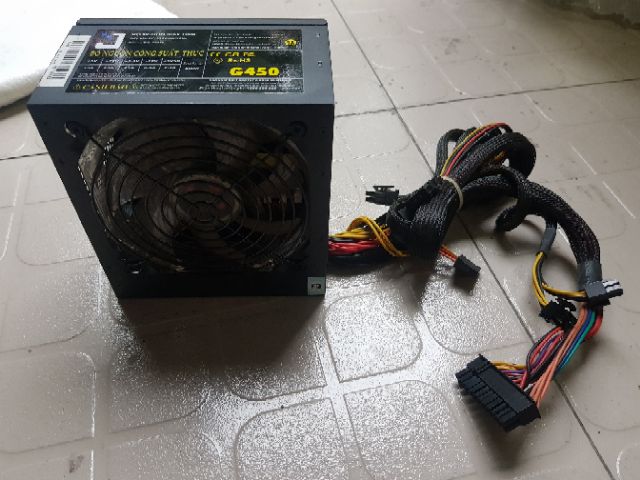 NGUỒN MÁY TÍNH PSU JETEK G450 400W CÔNG SUẤT THỰC