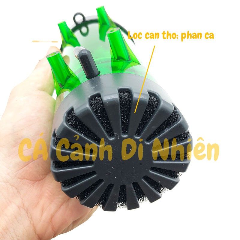 Lò đảo tạo vi sinh lọc nước hồ cá Qanvee LH-600 (kèm sẵn KALDNES)