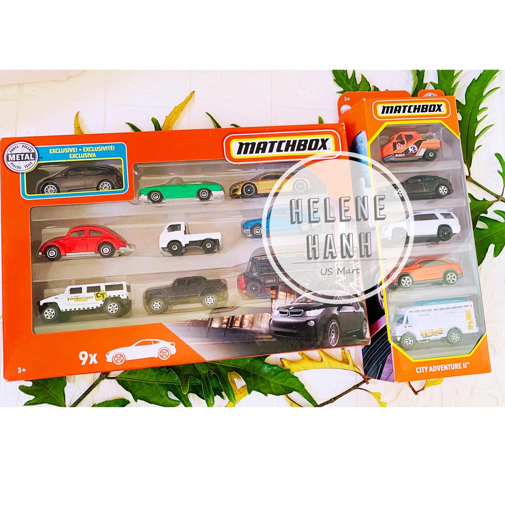 [US] SET xe mô hình đồ chơi MATCHBOX mini cho bé xuất xứ Mỹ