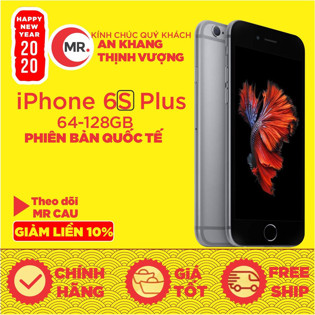 [ SALE - RẺ HỦY DIỆT] điện thoại Apple Iphone 6S Plus 64G, Máy bản QUỐC TẾ CHÍNH HÃNG, Bảo hành 12 tháng