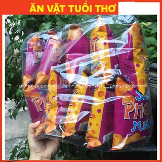 Mã GROXUAN1 giảm 8% đơn 150K Bịch 10 goi bim bim Snack Phomat miếng 15g gói