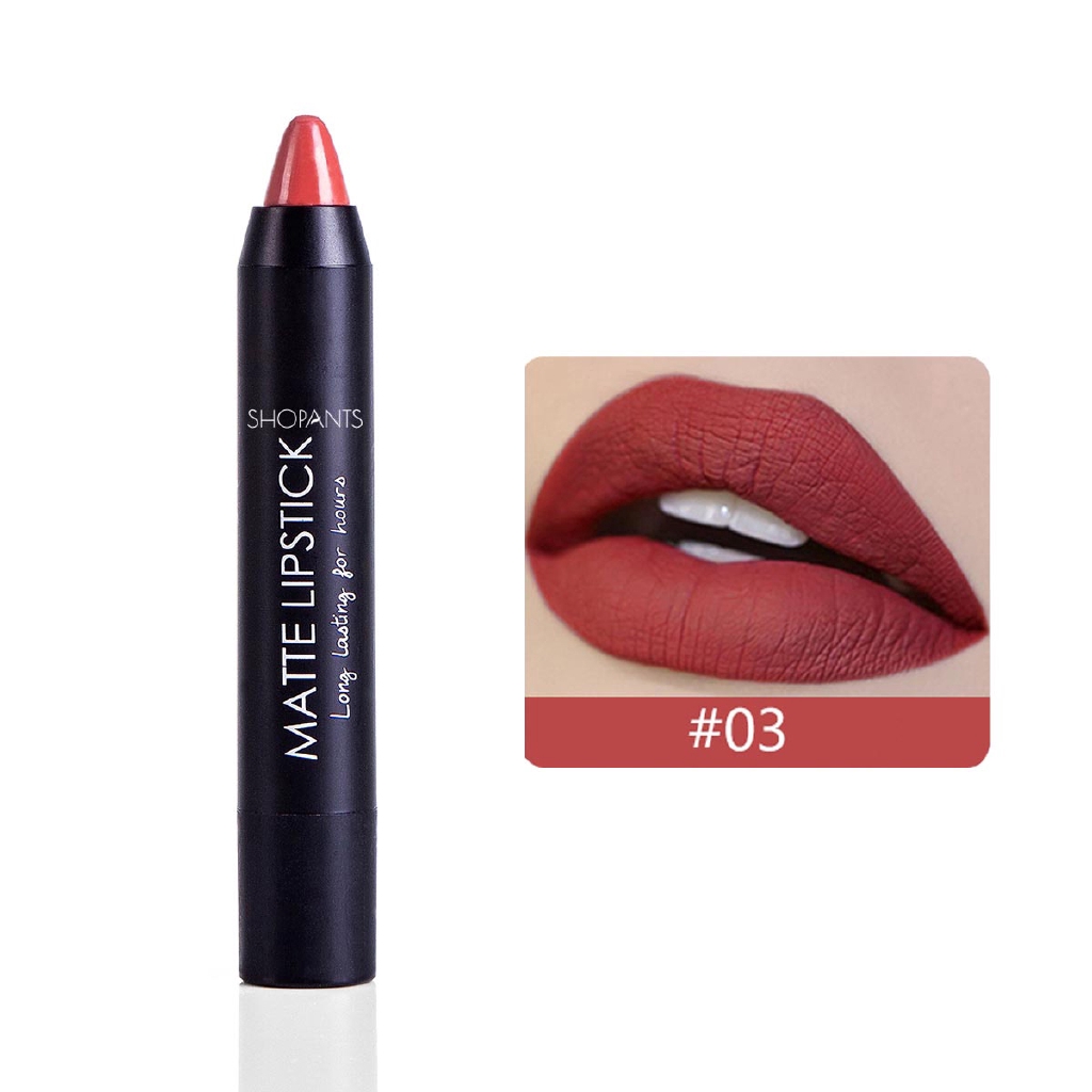 Son bút chì SHOPANTS 12 màu lựa chọn thời trang | BigBuy360 - bigbuy360.vn