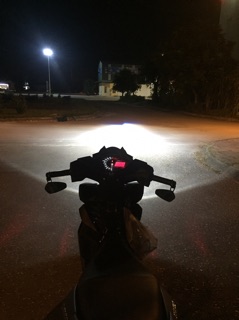 Bi cầu hella laser blue len
