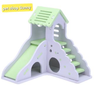 Nhà ngủ tháp canh gỗ cho hamster