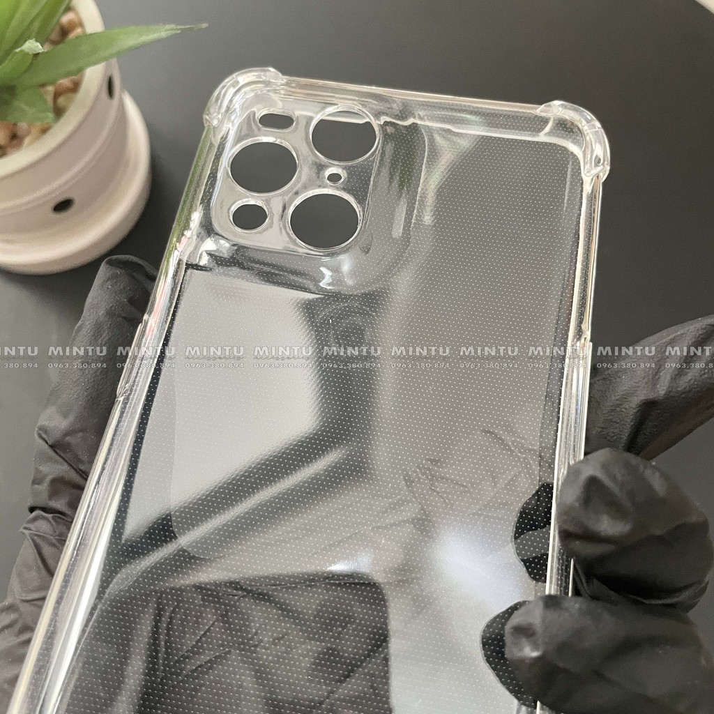 Ốp Oppo Find X3 Pro - Loại trong suốt chống sốc bảo vệ camera