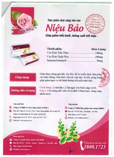 Niệu Bảo - Hộp 20 viên
