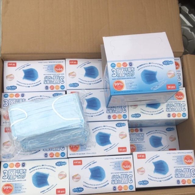 [Chỉ 1k ] Khẩu Trang Y Tế Xuất Nhật Kim Sora (Xanh) | BigBuy360 - bigbuy360.vn