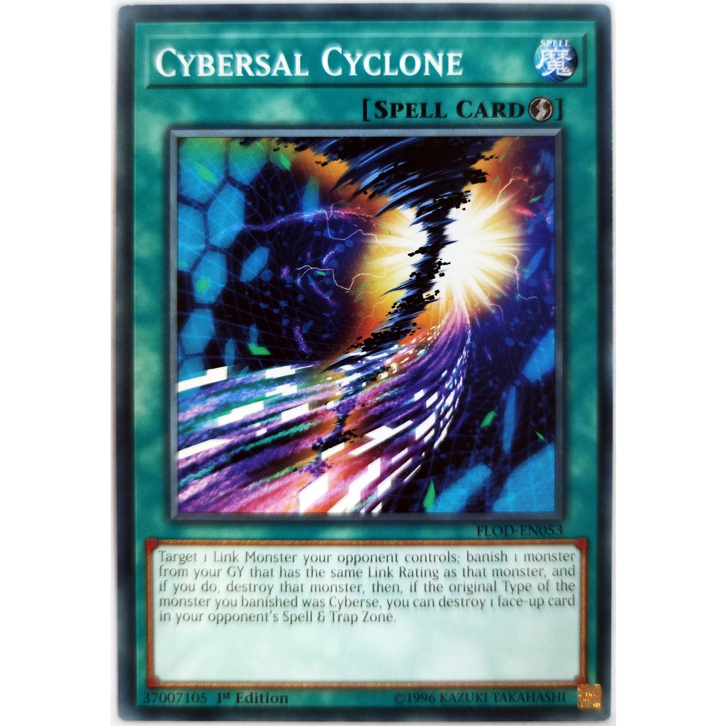 [Thẻ Yugioh] Cybersal Cyclone |EN| Common (VRAINS)