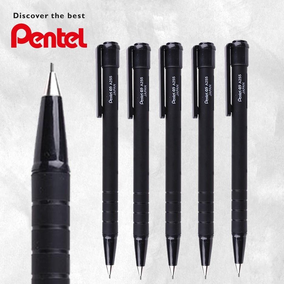 Bút Chì Bấm Pentel A255 Bút Chì Kim Ngòi 0.5mm