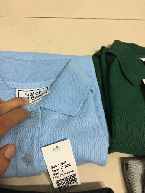 Áo thun Polo bé gái xuất xịn