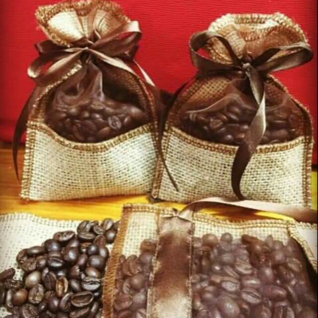 Túi thơm cafe treo xe ô tô