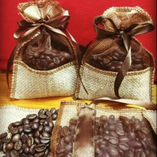 Túi thơm cafe treo xe ô tô