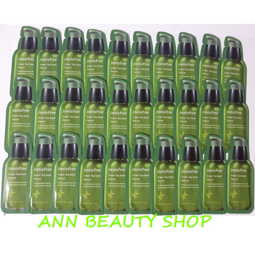 Sample dùng thử Serum Green Tea Innisfree 1ml