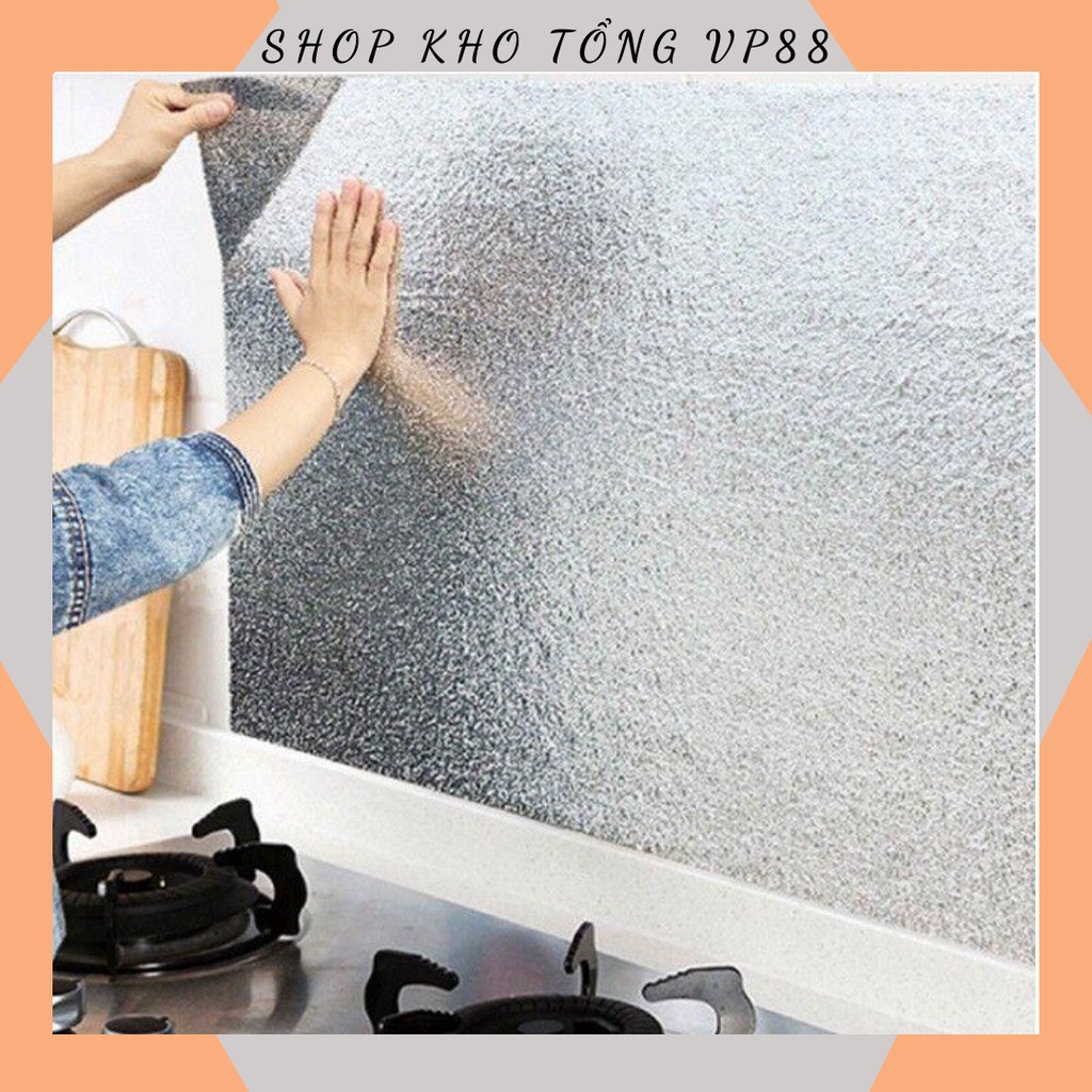 3 Mét giấy dán bếp tráng nhôm chống thấm khổ 60cm 2456 SHOP KHO TỔNG VP88