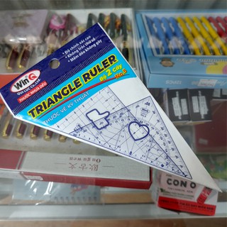 ✅ thước eke winq no.5 - thước học sinh