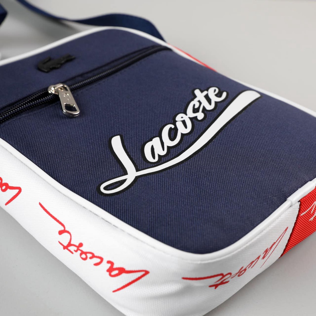 Túi chéo Lacoste xanh navy màu sắc trang nhã thời thượng