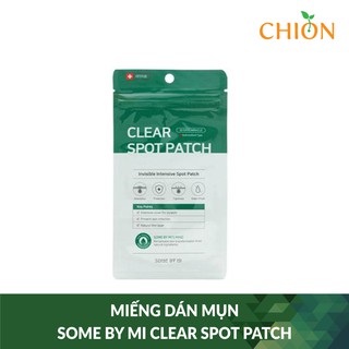Hàn quốc chính hãng - miếng dán mụn some by mi clear spot patch