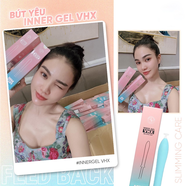 Bút tình yêu vĩnh hồng xuân inner gel VHX Slimming Care Mit Beauty khử mùi làm hồng se khít vùng kín