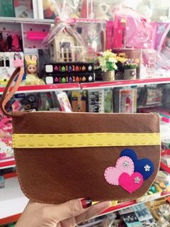 Ví bút handmade vải nỉ