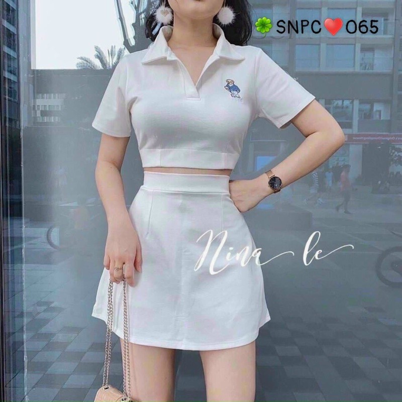 SÉT BỘ POLO CỔ BẺ RỜI KÈM HÌNH CHỤP THẬT