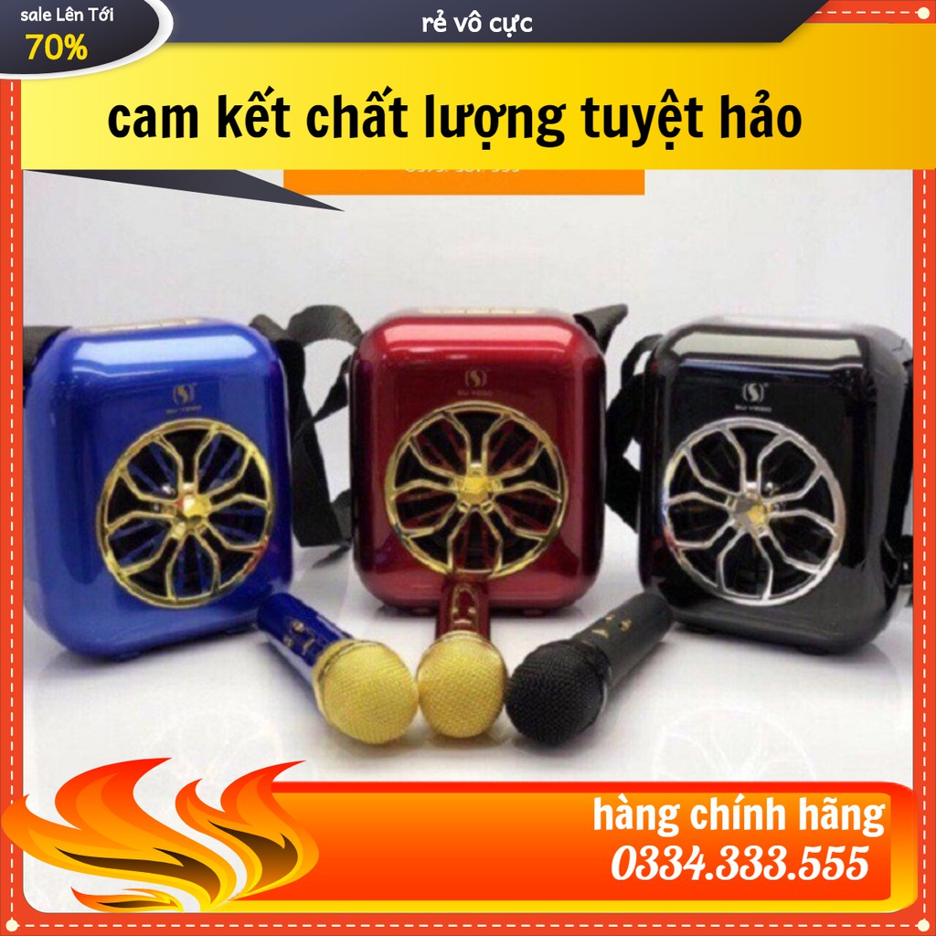 [HÀNG SỊN] Loa karaoke mini YS-A20 tặng micro không dây âm thanh tuyệt vời [CAM KẾT LOẠI 1]