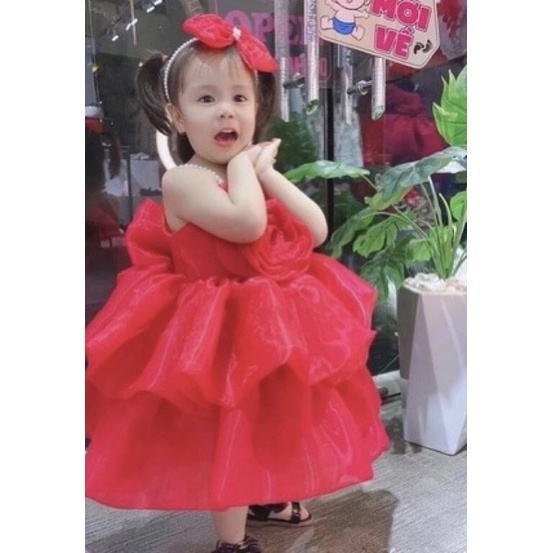 Váy công chúa yếm bé gái 2 tầng phồng 🌺 🌺🌺