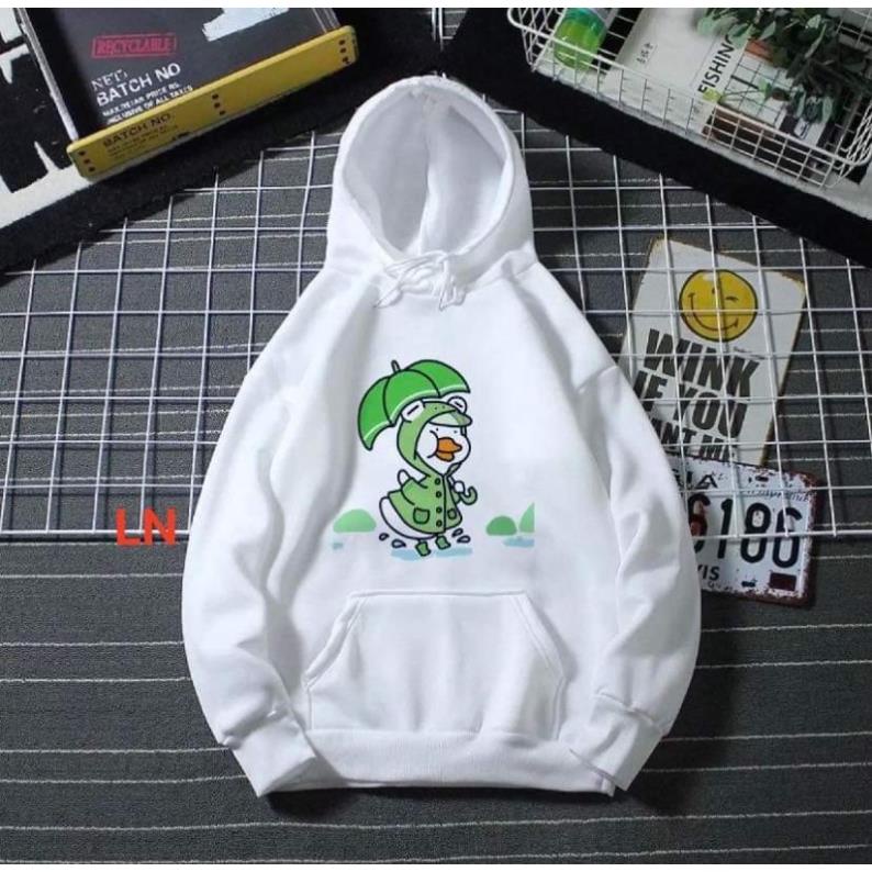 Áo hoodie vịt che ô