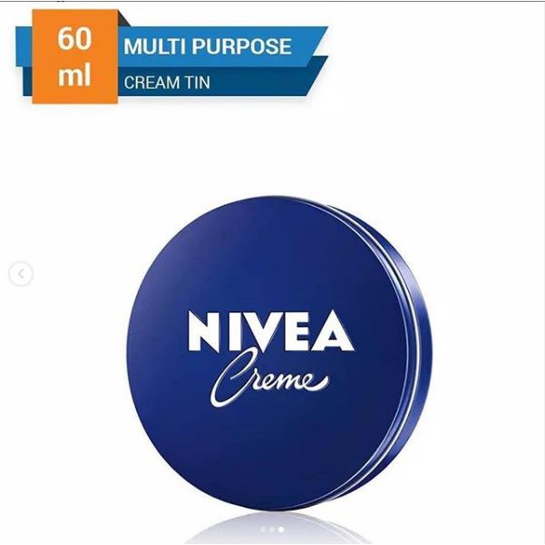 Nivea (hàng Mới Về) Hộp Thiếc 60ml 100% Giá Rẻ Nhất