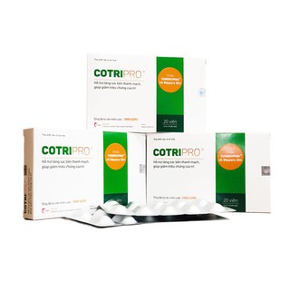 COTRIPRO - Trĩ nội, trĩ ngoại, cotri pro