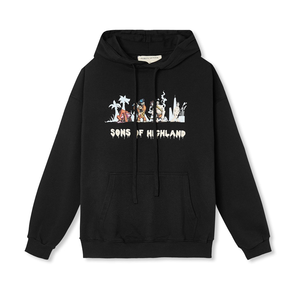 ÁO KHOÁC FORTY SE7VEN - SONS OF HIGHLAND HOODIE