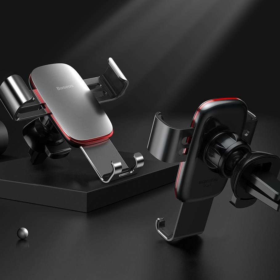 Giá Đỡ Kẹp Điện Thoai Trên Ô TÔ Xe Hơi Gắn Cửa Gió Thương Hiệu Baseus Age 3 Cho Điện Thoại 4.7 - 7.2 inch I-Phone SamSun | BigBuy360 - bigbuy360.vn