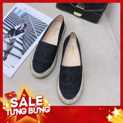 Giày Slipon Thêu Chữ X Nổi Đế Nhựa
