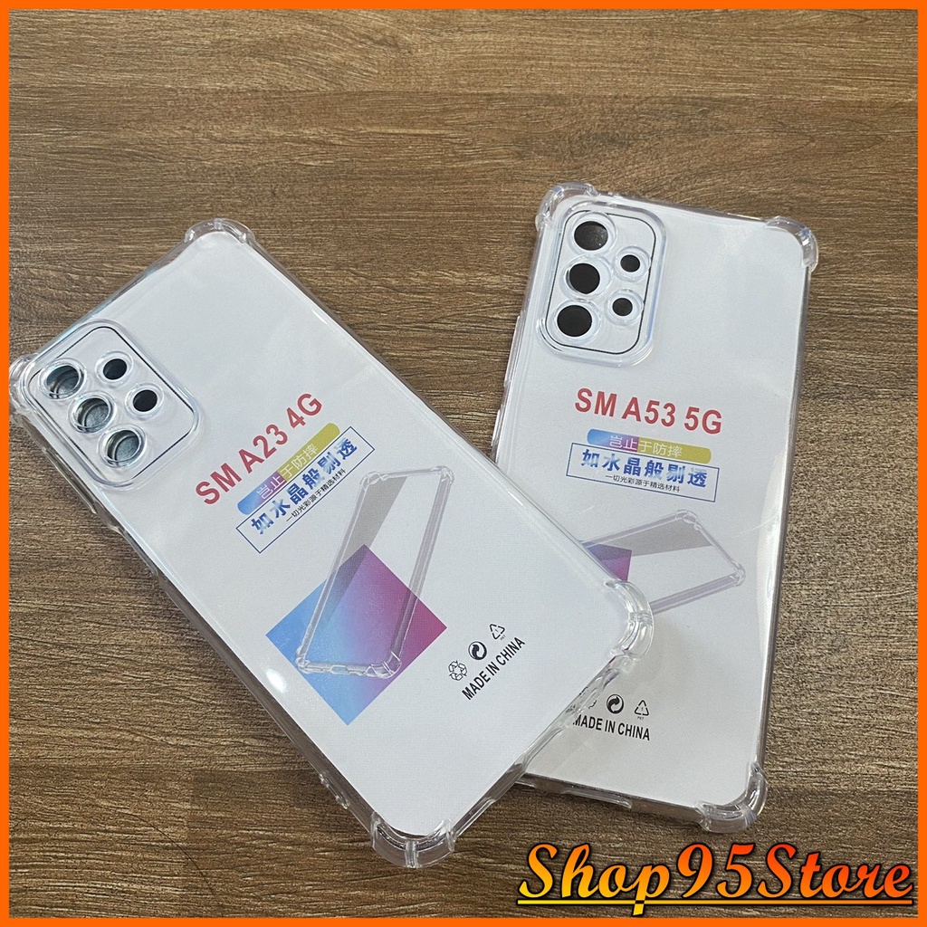 Ốp lưng chống va đập Samsung Galaxy A52 A53 A03 A13 A23 A03 A33 A73 A03 Core M23 s20FE S21 FE bảo vệ 4 góc