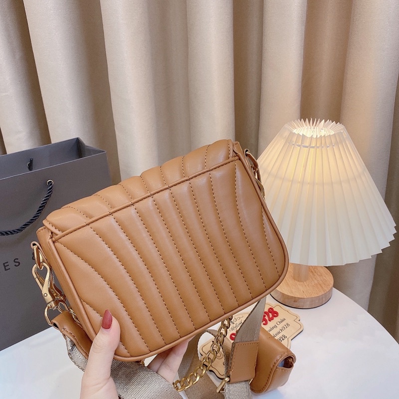 Set túi ví CK trần ô dây vải bản to