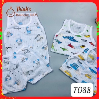 Bộ thun giấy cho bé-Cotton giấy size đại